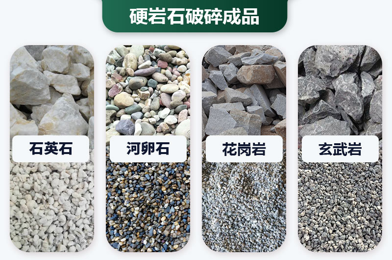 巖石太硬用啥破碎機(jī)好？價格多少？
